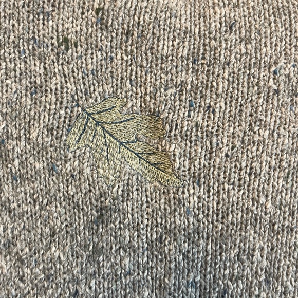 david brooks Women’s Zip Up Fall/Winter Cardigan Sweater Sz L - Picture 4 of 7